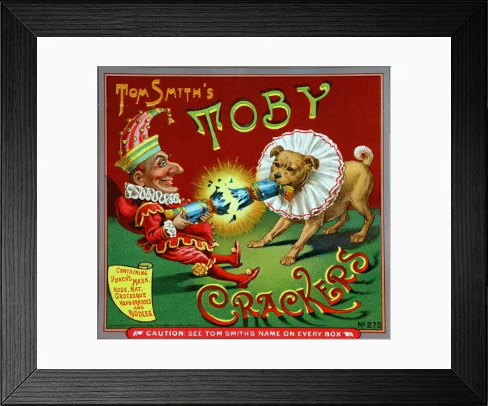 Framed Print : Christmas Crackers 1907 Framed Print : Christmas Crackers 1907