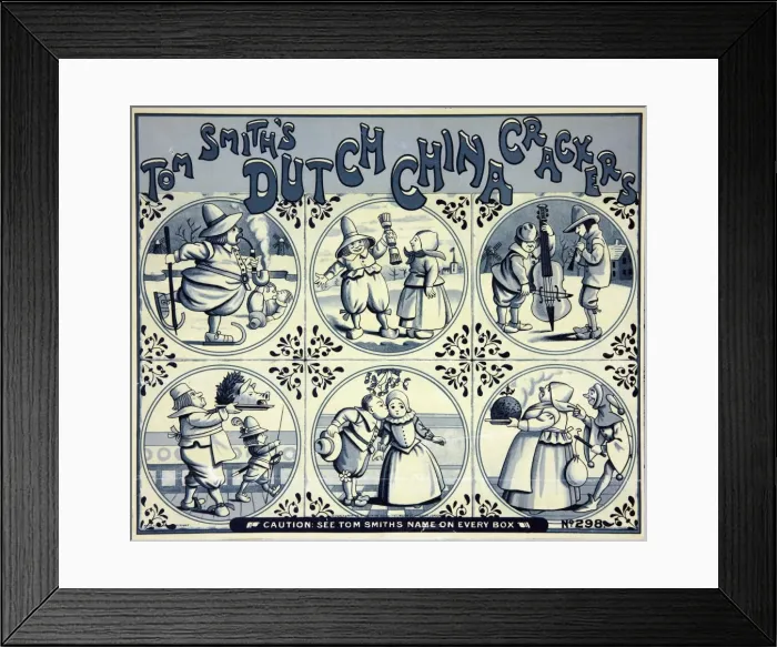 Framed Print : Christmas Crackers 1907 Framed Print : Christmas Crackers 1907