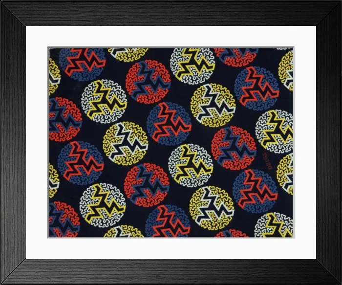 Framed Print : 19th century Textiles
