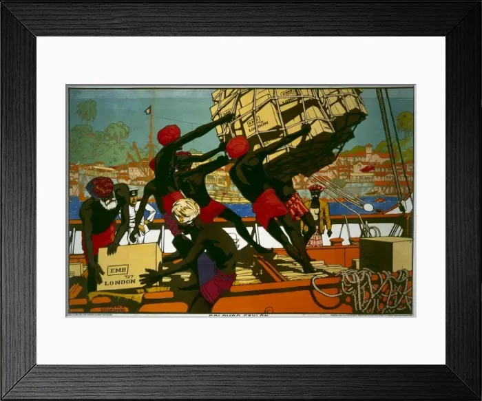 Framed Print : Colombo, Ceylon Poster Framed Print : Colombo, Ceylon Poster
