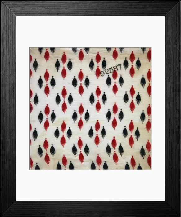 Framed Print : 19th century Textiles Framed Print : 19th century Textiles