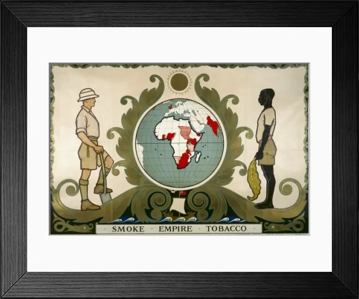 Framed Print : Empire Tobacco poster Framed Print : Empire Tobacco poster