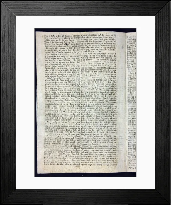 Framed Print : Americas first newspaper Framed Print : Americas first newspaper