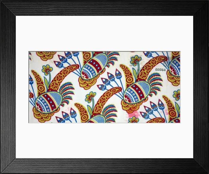 Framed Print : 19th century Textiles Framed Print : 19th century Textiles