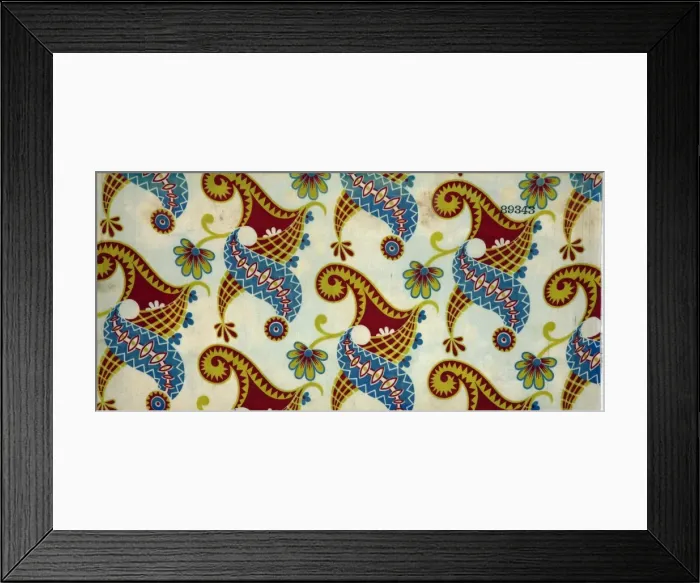 Framed Print : 19th century Textiles Framed Print : 19th century Textiles