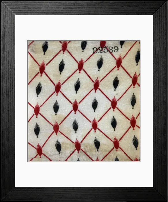 Framed Print : 19th century Textiles Framed Print : 19th century Textiles