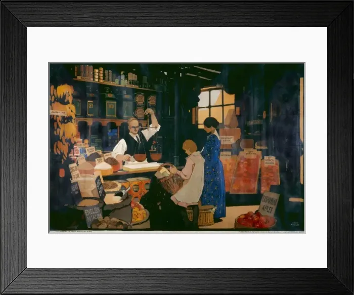 Framed Print : Empire food products Framed Print : Empire food products