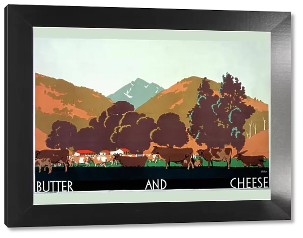 Butter and cheese poster