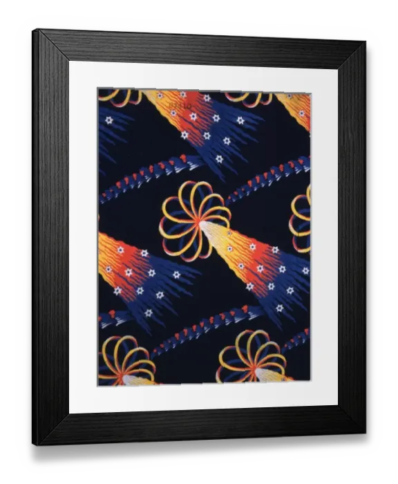 Framed Print : 19th century Textiles Framed Print : 19th century Textiles