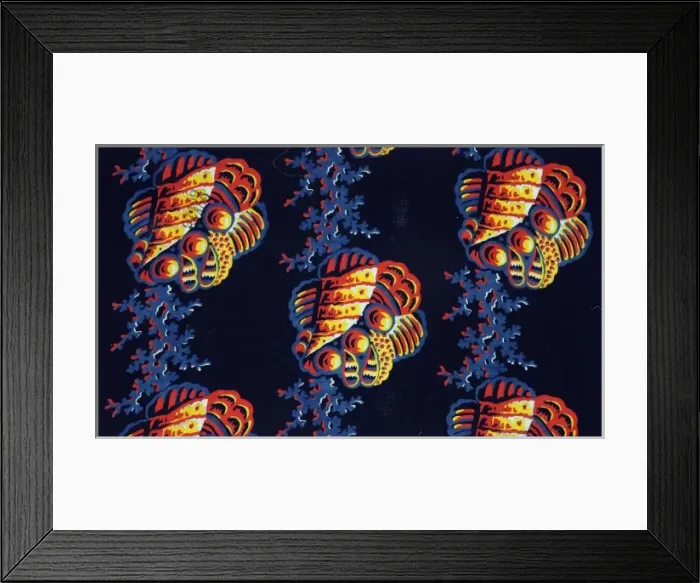 Framed Print : 19th century Textiles Framed Print : 19th century Textiles