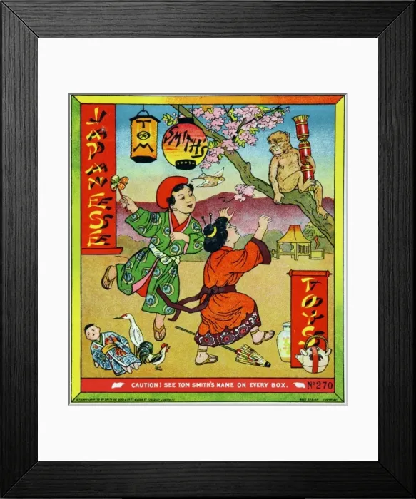 Framed Print : Christmas Crackers 1907 Framed Print : Christmas Crackers 1907