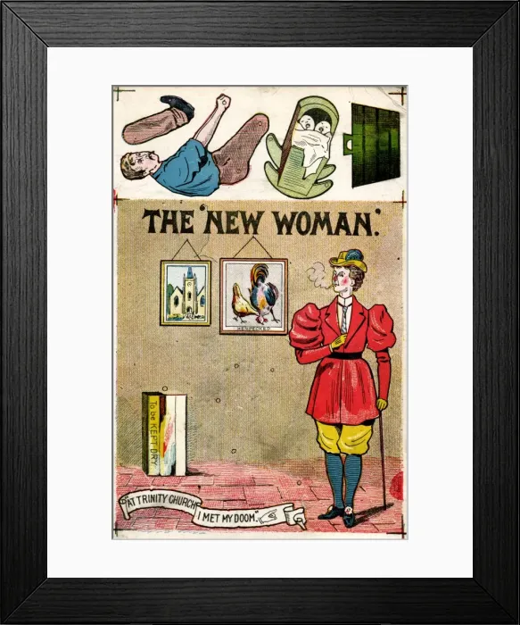 Framed Print : The new woman toy Framed Print : The new woman toy