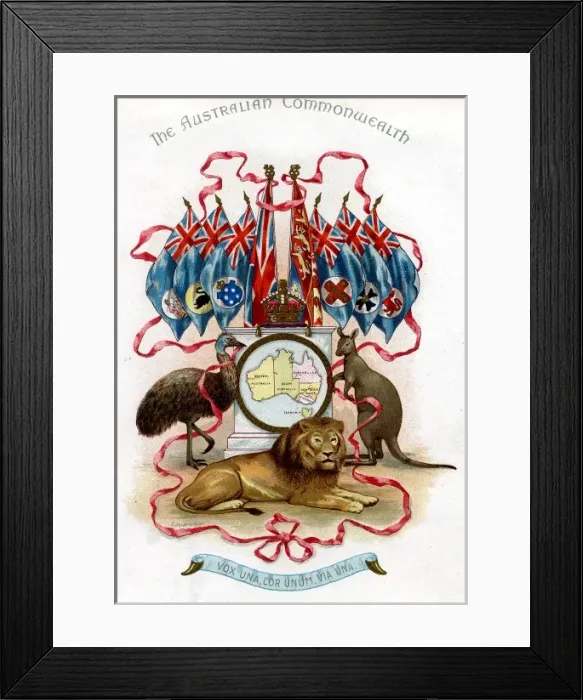 Framed Print : Australian Commonwealth Framed Print : Australian Commonwealth