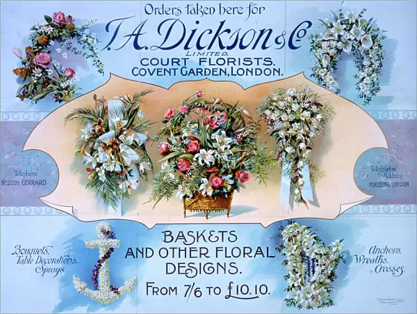 Court florists advert