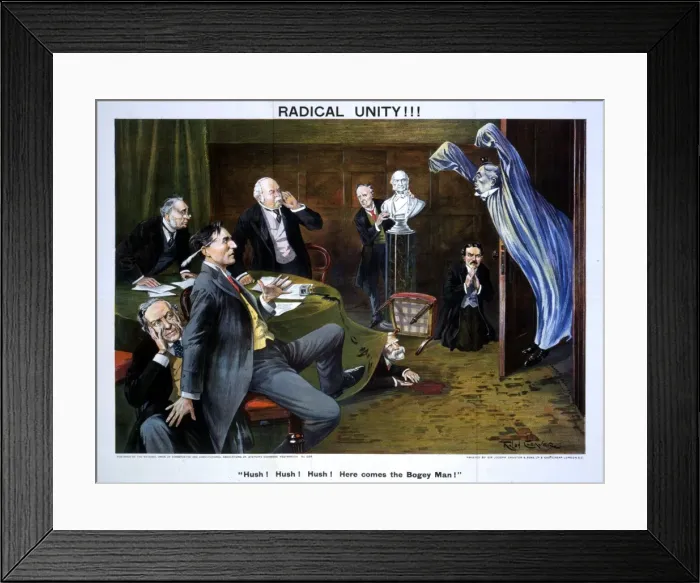 Framed Print : Radical Unity cartoon Framed Print : Radical Unity cartoon