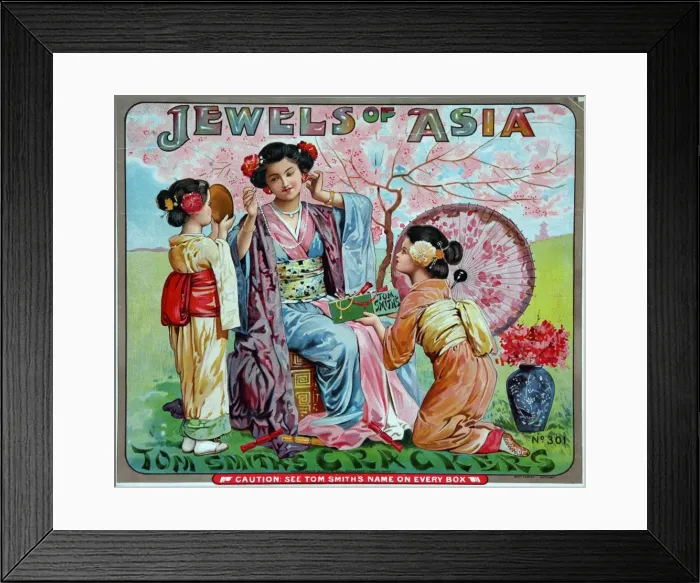 Framed Print : Christmas Crackers 1907 Framed Print : Christmas Crackers 1907