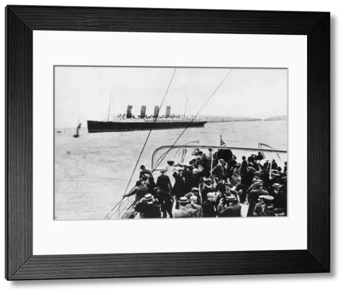 Framed Print : RMS Mauretania Framed Print : RMS Mauretania