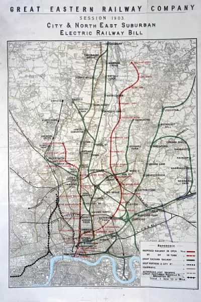 London railways map
