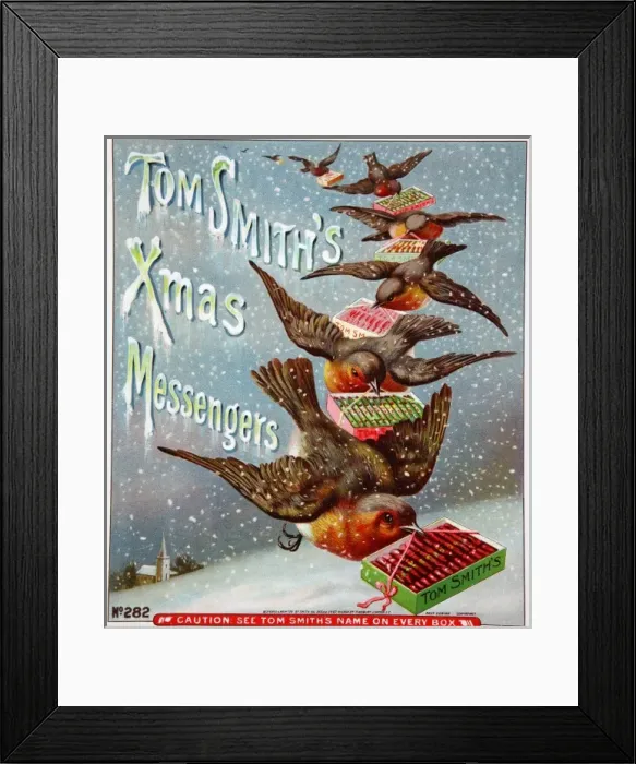 Framed Print : Christmas Crackers 1907 Framed Print : Christmas Crackers 1907