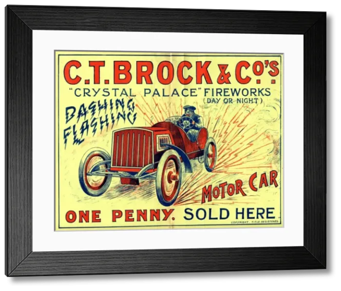 Framed Print : Brocks Fireworks Framed Print : Brocks Fireworks