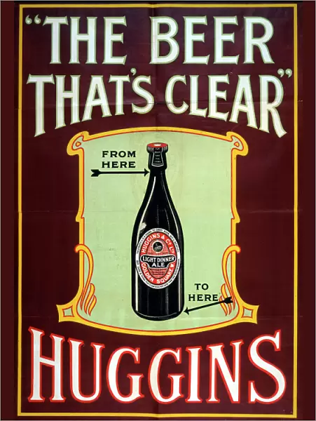 Huggins Beer advert