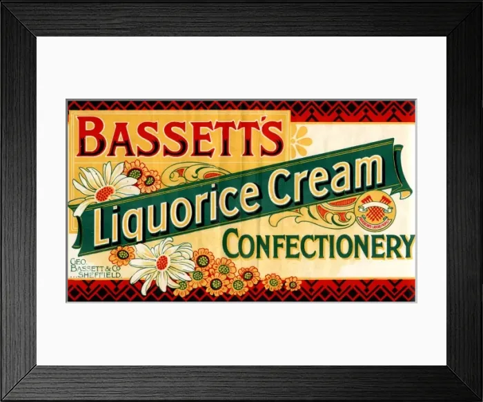 Framed Print : Bassetts confectionery Framed Print : Bassetts confectionery
