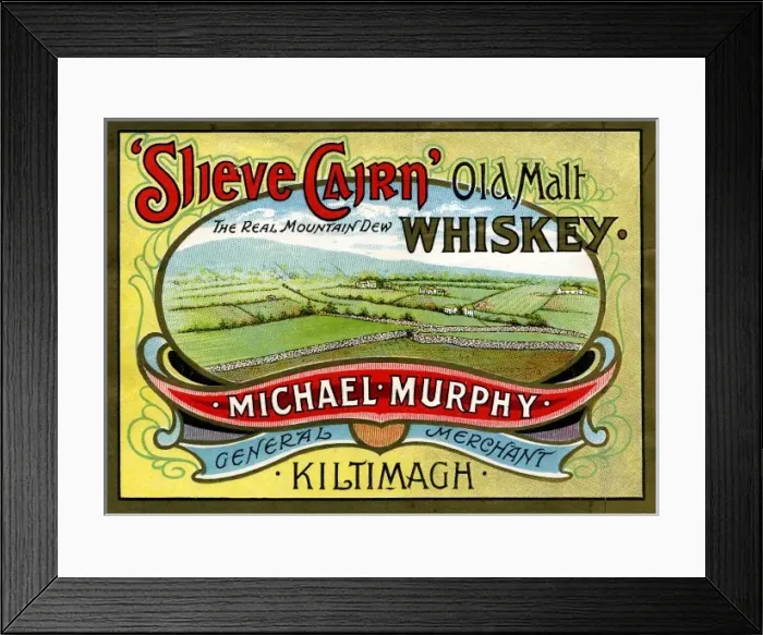 Framed Print : Slieve Cairn Whiskey Framed Print : Slieve Cairn Whiskey
