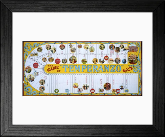 Framed Print : Temperanzo game Framed Print : Temperanzo game