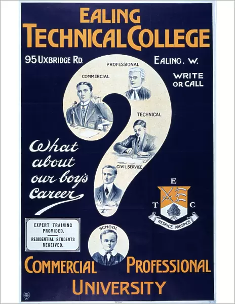Ealing Technical College advert