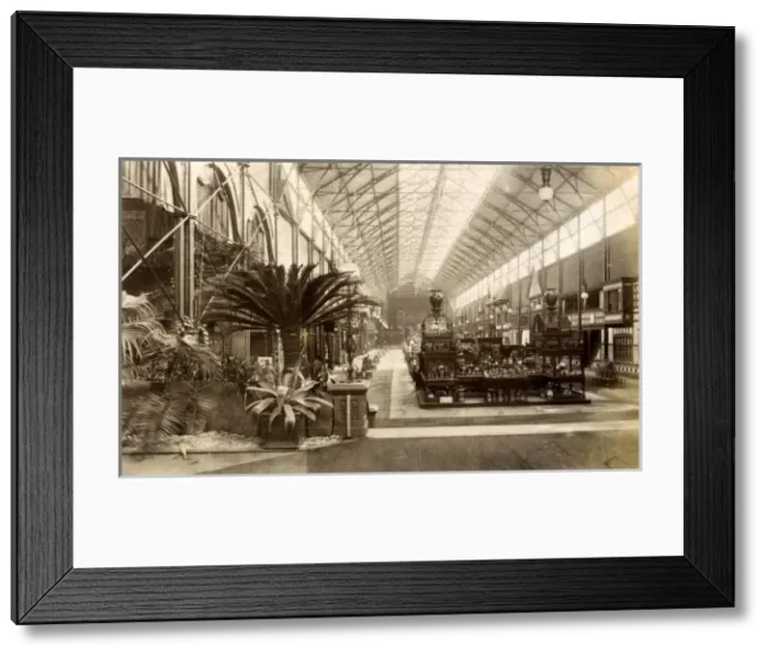 Framed Print : Manchester Exhibition 1887 Framed Print : Manchester Exhibition 1887