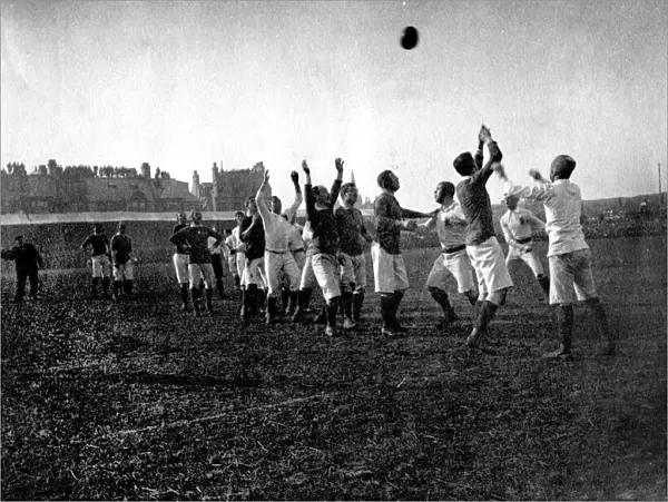 England vs. Scotland rugby 1894