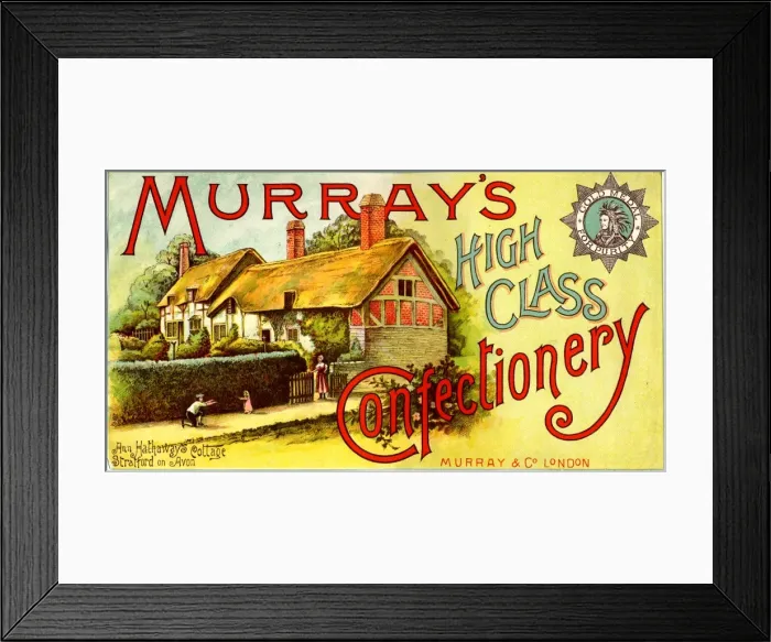 Framed Print : Murrays Confectionery Framed Print : Murrays Confectionery