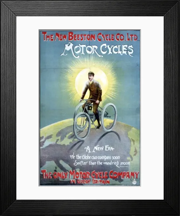 Framed Print : Beeston Motor Cycles advert Framed Print : Beeston Motor Cycles advert