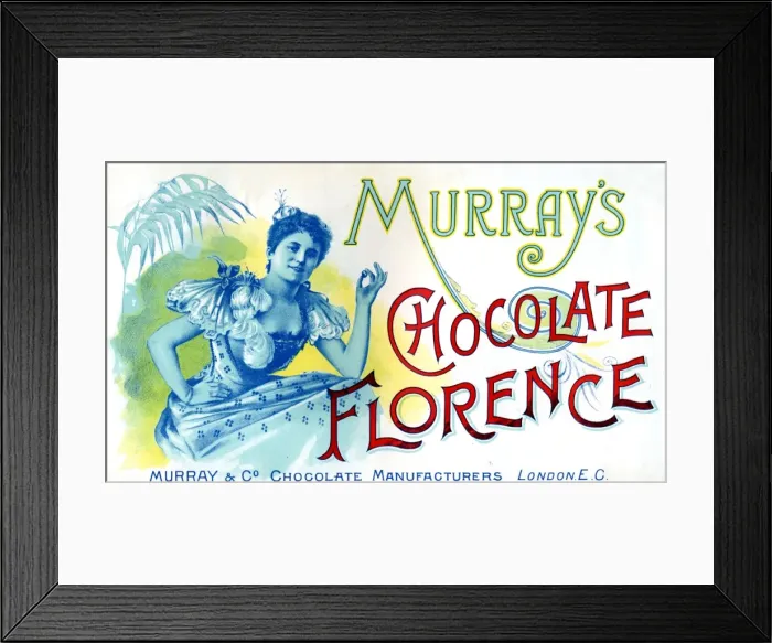 Framed Print : Murrays Chocolate Framed Print : Murrays Chocolate