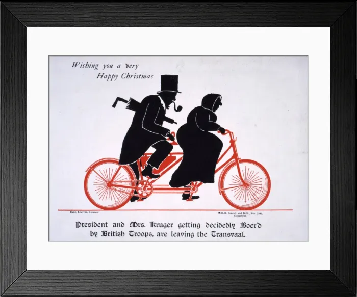 Framed Print : Boer Christmas Card Framed Print : Boer Christmas Card