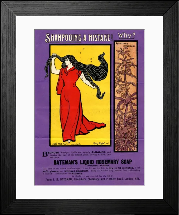 Framed Print : Batemans liquid soap advert Framed Print : Batemans liquid soap advert