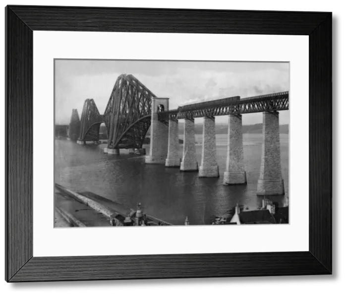 Framed Print : Forth Bridge 1899 Framed Print : Forth Bridge 1899