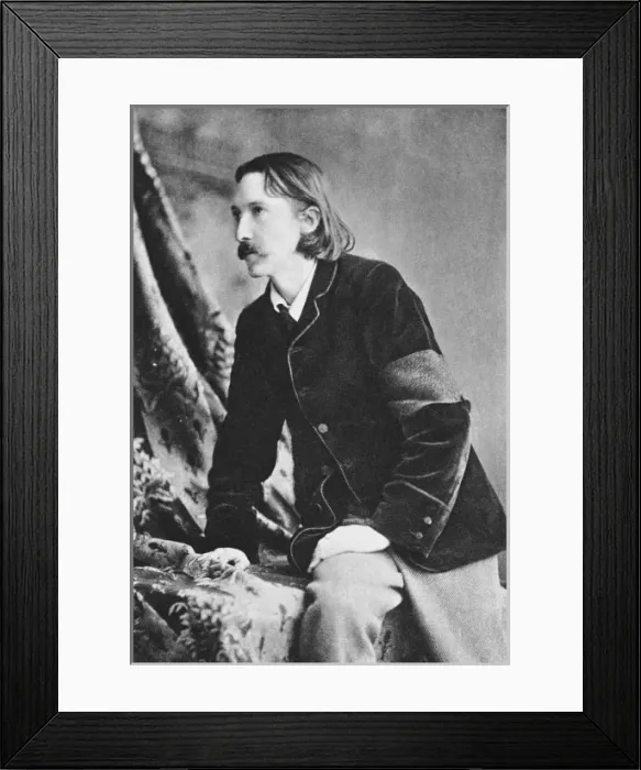 Framed Print : Robert Louis Stevenson Framed Print : Robert Louis Stevenson