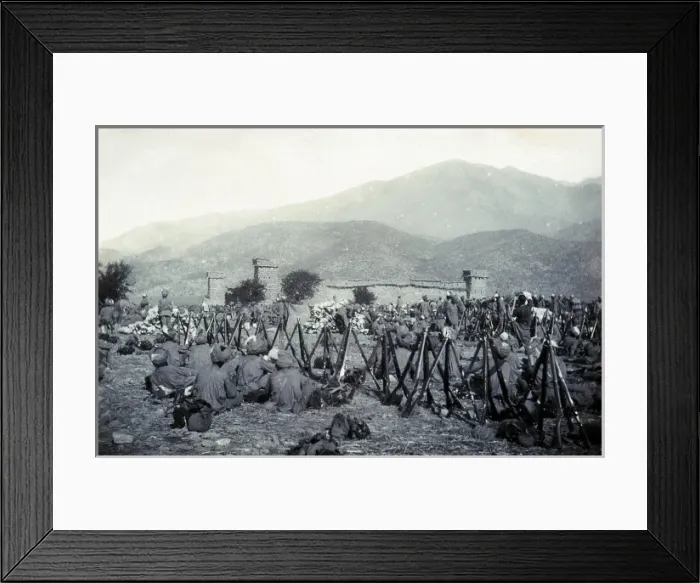 Framed Print : Chitrtal Campaign, India Framed Print : Chitrtal Campaign, India