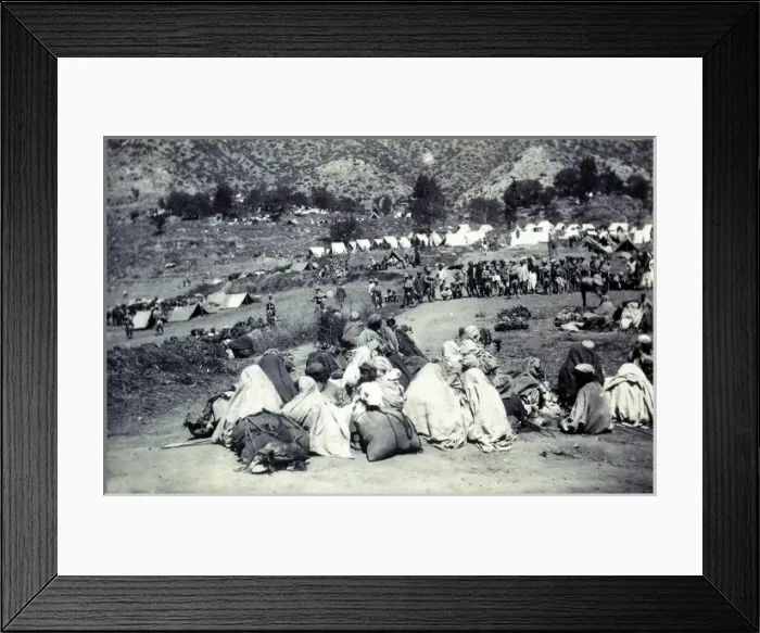 Framed Print : Chitrtal Campaign, India Framed Print : Chitrtal Campaign, India