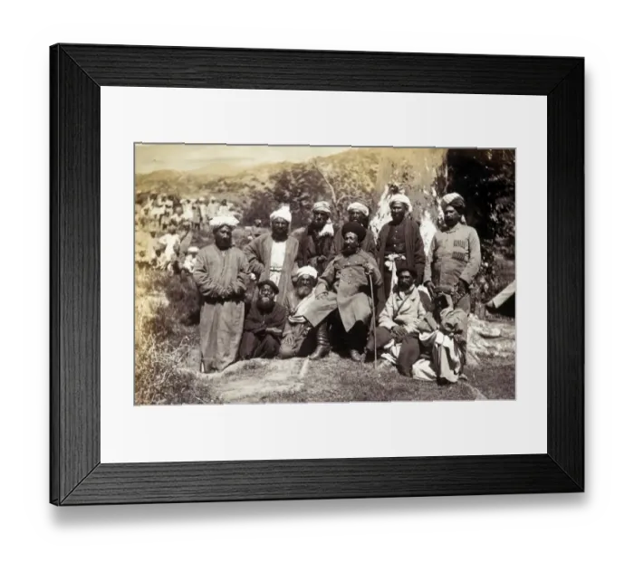 Framed Print : Chitrtal Campaign, India Framed Print : Chitrtal Campaign, India
