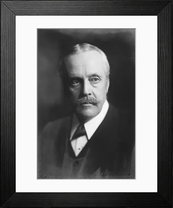 Framed Print : Arthur James Balfour Framed Print : Arthur James Balfour