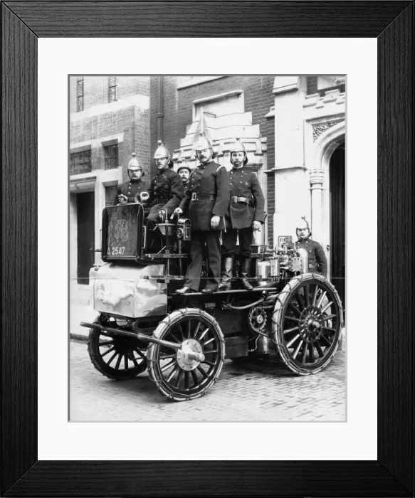Framed Print : Whitefriars fire station, London Framed Print : Whitefriars fire station, London