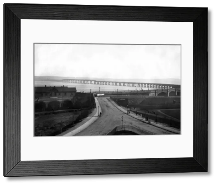 Framed Print : Tay Bridge, 1904 Framed Print : Tay Bridge, 1904