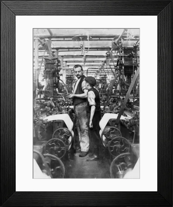 Framed Print : Cotton Mill 1906 Framed Print : Cotton Mill 1906