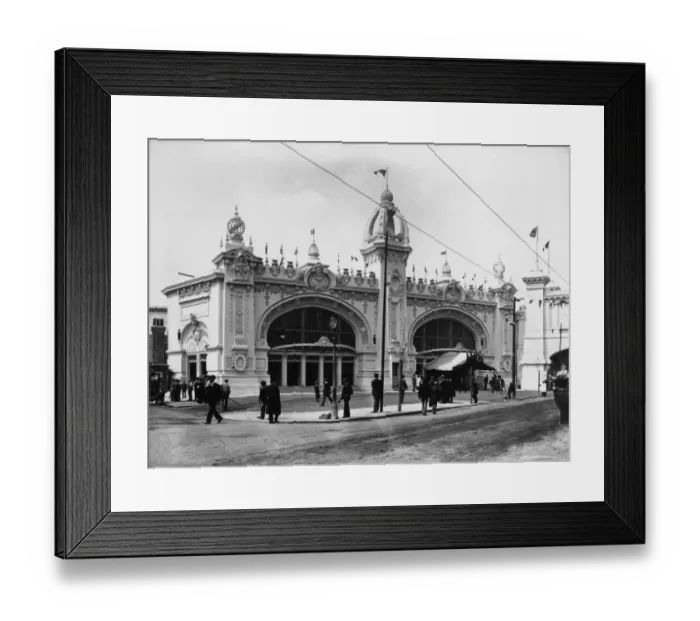 Framed Print : Franco-British Exhibition 1908