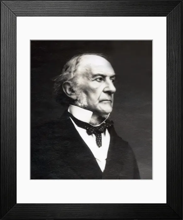 Framed Print : William Ewart Gladstone Framed Print : William Ewart Gladstone