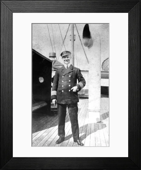 Framed Print : Captain Rostron of the Carpathia Framed Print : Captain Rostron of the Carpathia