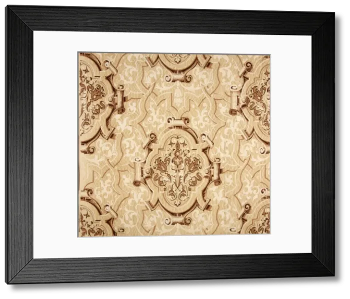 Framed Print : 19th century Wallpaper Framed Print : 19th century Wallpaper