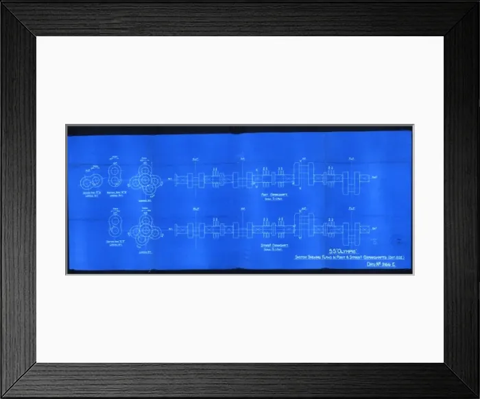 Framed Print : SS Olympic Framed Print : SS Olympic